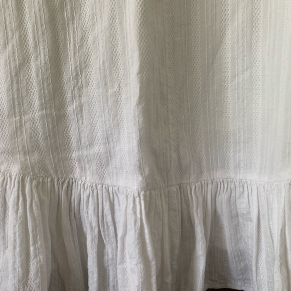 MNG Mango White Cotton Dress XS/2 - Picture 6 of 9